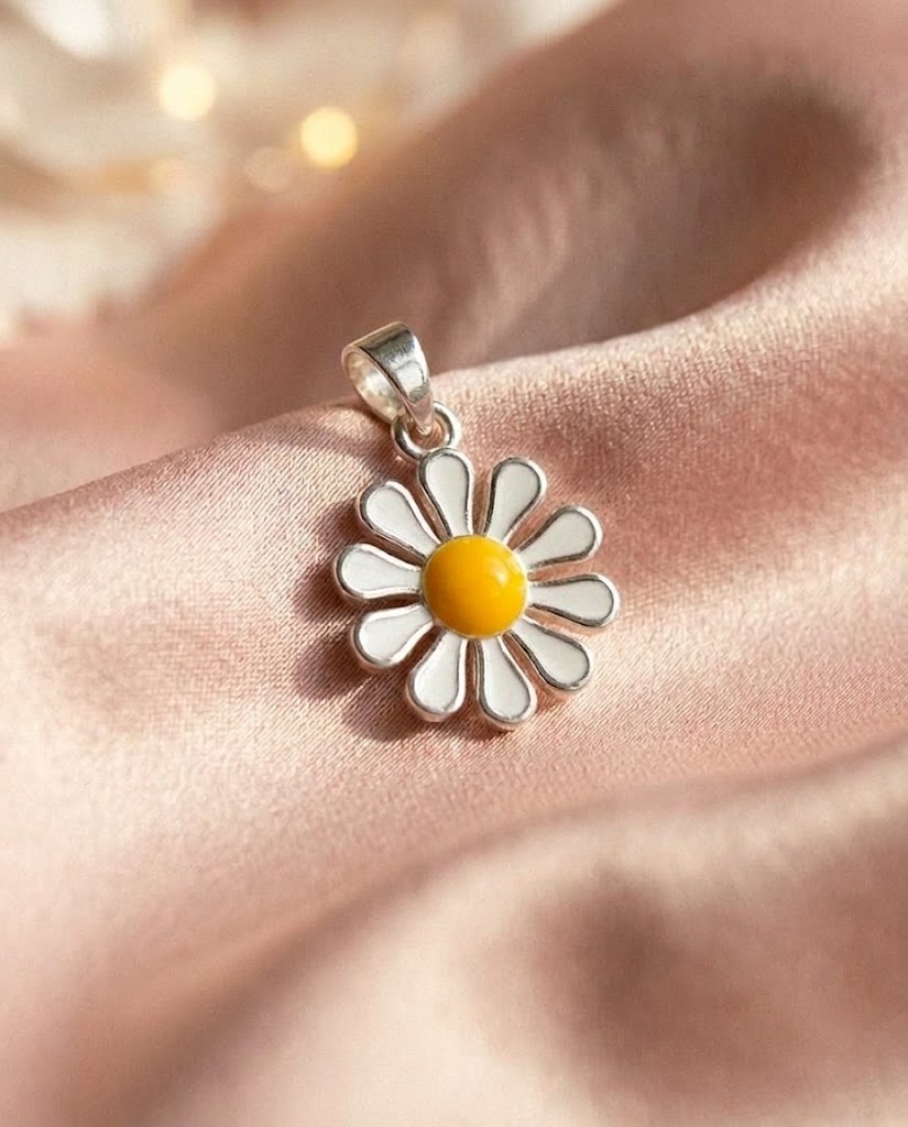 Dije Margarita de Luz en plata 925 — MARDAN JOYAS